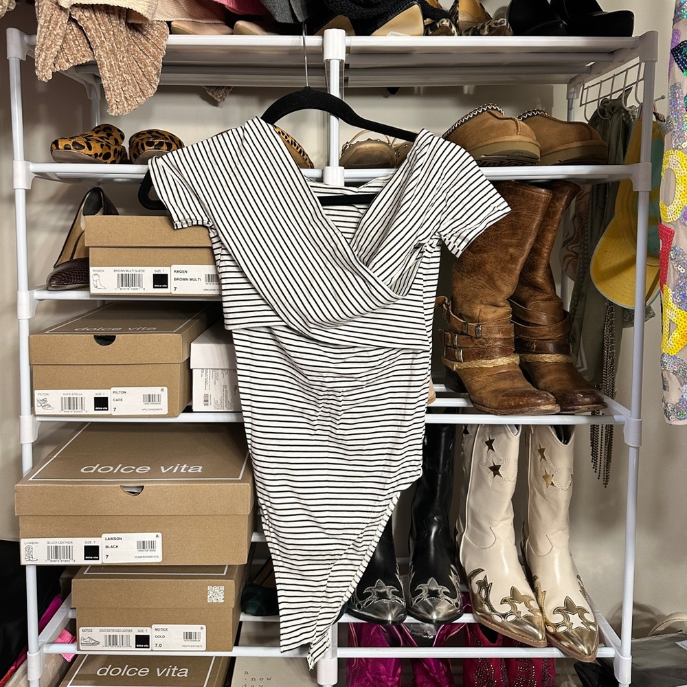 Off the shoulder bodysuit